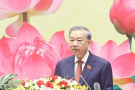 Le secrétaire général du Parti, Tô Lâm s'adresse au premier Congrès du Comité du Parti de l’Assemblée nationale, à Hanoi, le 25 septembre. Photo : VNA