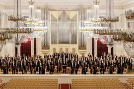 L’Orchestre philharmonique de Saint-Pétersbourg, le plus ancien et le plus prestigieux orchestre symphonique de Russie. Photo : Orchestre philharmonique de Saint-Pétersbourg