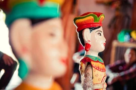 La marionnette est une forme d'art vietnamienne profondément ancrée dans la culture traditionnelle, en particulier le théâtre des marionnettes sur l'eau, né il y a plus d'un millénaire dans le delta du fleuve Rouge. Photo: VietnamPlus