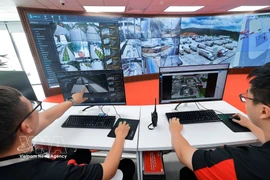 Le parc logistique Viettel, qui a ouvert ses portes en décembre 2024 à Lang Son, est le centre logistique le plus moderne et le plus intelligent du Vietnam. Photo: VNA