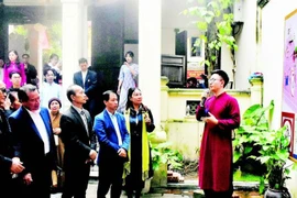Le nouvel espace de narration patrimoniale du temple Kim Ngân vient d’être présenté au public. Photo: nhandan.vn