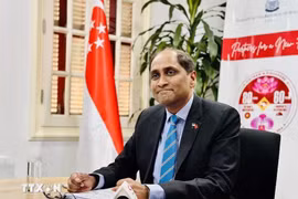 L’ambassadeur de Singapour au Vietnam, Jaya Ratnam. Photo: VNA