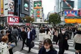 À Tokyo, au Japon. Photo : Xinhua