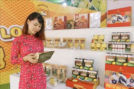 Ensemble de produits OCOP 4 étoiles de la SARL Medifood.io. Photo : VNA
