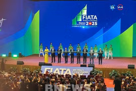 Vue du Congrès mondial 2025 de la Fédération internationale des associations de transitaires et assimilés (FIATA). Photo : VNA