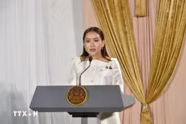 La Première ministre thaïlandaise Paetongtarn Shinawatra. Photo: Xinhua/VNA