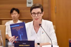 La représentante de l’OMS au Vietnam, la Dr Angela Pratt. Photo : baochinhphu.vn
