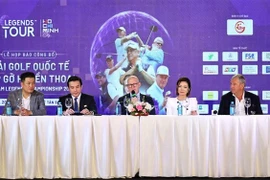 Le comité d'organisation du Vietnam Legends Championship 2025. L'événement se déroulera à Hô Chi Minh-Ville du 25 au 30 novembre. Photo : Legends Tour