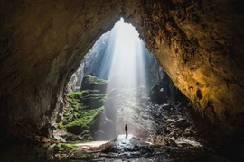 La grotte de Son Doong choisie comme décor du film bollywoodien Silaa. Photo : Oxalis Adventure