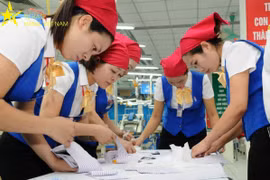 Des ouvrières de la société May 10. Photo: moit.gov.vn