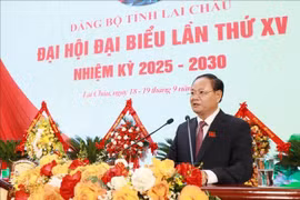 Le nouveau secrétaire du Comité du Parti de la province de Lai Châu, Lê Minh Ngân. Photo : VNA