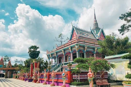 La pagode Chén Kiêu à Soc Trang. Photo : VNA