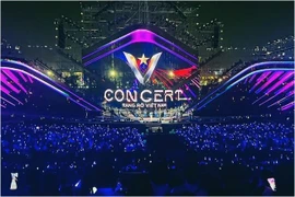 Vue panoramique de V Concert – Rang ro Viêt Nam. La musique vietnamienne entre dans une nouvelle ère d’identité et de rayonnement mondial. Photo: vtcnews.vn
