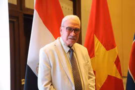 Le secrétaire général du Parti communiste égyptien, Salah Adly Abdelhafiz. Photo : VNA