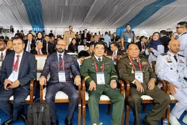 Délégués à l'Indo Defence Expo & Forum 2025. Photo: VNA
