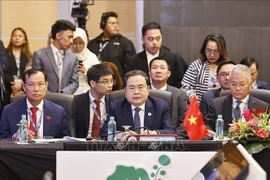 Le président de l’Assemblée nationale du Vietnam, Trân Thanh Mân, à la réunion du Comité exécutif de l’AIPA-46, à Kuala Lumpur, en Malaisie. Photo : VNA