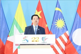 Le vice-Premier ministre Mai Van Chinh s’exprime en ouverture de la 22e Exposition Chine-ASEAN (CAEXPO) et du Sommet Chine-ASEAN sur le commerce et l’investissement (CABIS). Photo : VNA