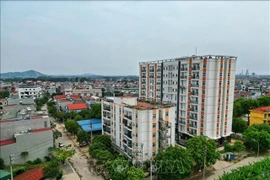 Un complexe de logements sociaux à Hanoi. Photo : VNA
