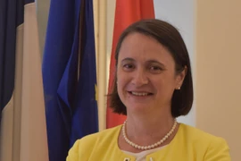La consule générale de France à Hô Chi Minh-Ville, Emmanuelle Pavillon-Grosse