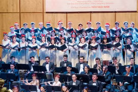 L’Opéra-Ballet de Hô Chi Minh-Ville (HBSO) présentera un concert de Noël à l’Opéra les 20 et 21 décembre. Photo : HBSO