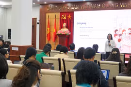 Vue de l'atelier « Coordination pour promouvoir des modèles d'éducation inclusive pour les élèves handicapés au Vietnam ». Photo: vjst.vn