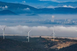 Une centrale éolienne à Gia Lai. Photo : nhandan.vn
