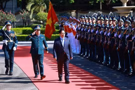Le Premier ministre Pham Minh Chinh, à Hanoi, le 21 octobre. Photo: VNA