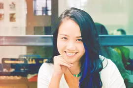 Luong Phuong Hanh, septième Vietnamienne titrée grand maître international féminin (FIDE). Photo : FBNV