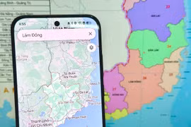 Google Maps commence à mettre à jour les limites administratives de certaines provinces et villes du Vietnam. Photo : thanhnien.vn
