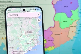 Google Maps commence à mettre à jour les limites administratives de certaines provinces et villes du Vietnam. Photo : thanhnien.vn