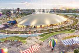 La Foire d'Automne 2025 se distingue comme la foire organisée à la plus grande échelle, dans le centre d’exposition le plus grand et le plus moderne, et avec le plus grand nombre de participants. Photo: VietnamPlus