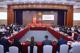 Une conférence organisée jeudi par le ministère de l’Intérieur a permis d’engager un dialogue avec les entreprises qui envoient des travailleurs vietnamiens à l’étranger sous contrat. Photo : VNA