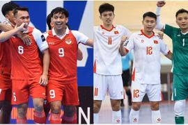 Le Vietnam contre l'Indonésie : les hôtes visent une première historique en futsal asiatique. Photo: VFF