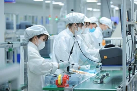 Les produits électroniques, ordinateurs et composants, sont en tête des exportations. Photo : VNA