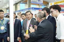 Visiteurs au Vietnam Medipharm Expo 2024. Photo : gracieuseté des organisateurs 