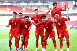 L'équipe vietnamienne des moins de 23 ans lors du Championnat des moins de 23 ans de l’ASEAN 2025. Photo : VFF
