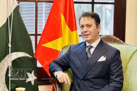L’ambassadeur du Pakistan au Vietnam, Kohdayar Marri. Photo: VNA