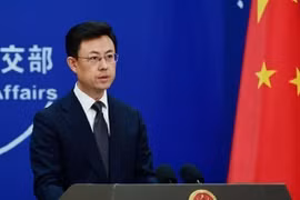 Le porte-parole du ministère chinois des Affaires étrangères, Guo Jiakun. Photo : IRNA/VNA