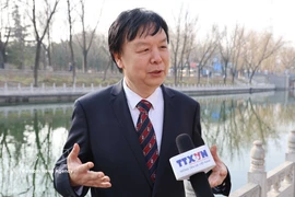 Le professeur Mi Liang, directeur du Centre d’études sur l’Asie du Sud-Est de l’Université des études étrangères de Chine. Photo: VNA