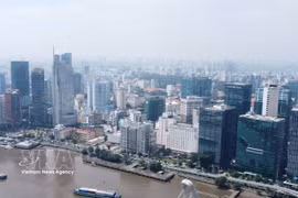 Une vision de Hô Chi Minh-Ville. Photo: VNA