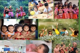 Il y a environ 23 millions d’enfants d’âge préscolaire et d’élèves du secondaire dans tout le pays chaque année. Photo: taichinh.vn