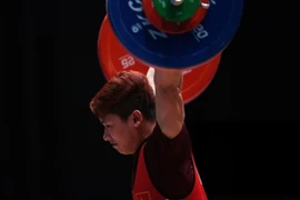 Trinh Van Vinh a réintégré l'équipe nationale et vise une nouvelle qualification olympique. Photo : SAV