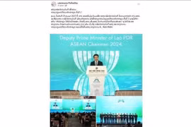 Le vice-Premier ministre laotien Saleumxay Kommasith. Capture d’écran de l’article