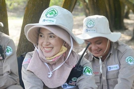 Nguyên Thi Hai Vân, cheffe d’équipe. Photo: cand.com.vn