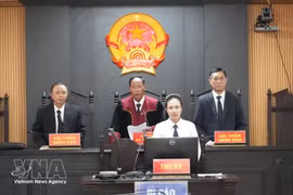 Le Tribunal populaire de la province de Dak Lak rend son verdict. Photo: VNA