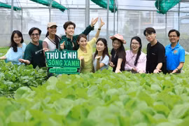 Lancée par Pananasonic , la campagne "Vivons vert avec la génération G" a suscité une réponse positive chez les jeunes Vietnamiens. Photo: tuoitrethudo.vn