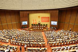 Vue de la conférence nationale du 18 mai. Photo : VNA