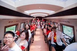 Dans le Train de Hanoi. Photo: VGP