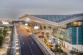 L’aéroport international de Dà Nang gagne neuf places dans le top 100 des aéroports mondiaux du classement Skytrax. Photo: VNA