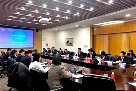 Vue d’ensemble de la séance de travail, tenue en marge de la réunion des vice-ministres des Finances et des vice-gouverneurs de l’APEC 2026 à Shanghai, en Chine. Photo : ministère des Finances